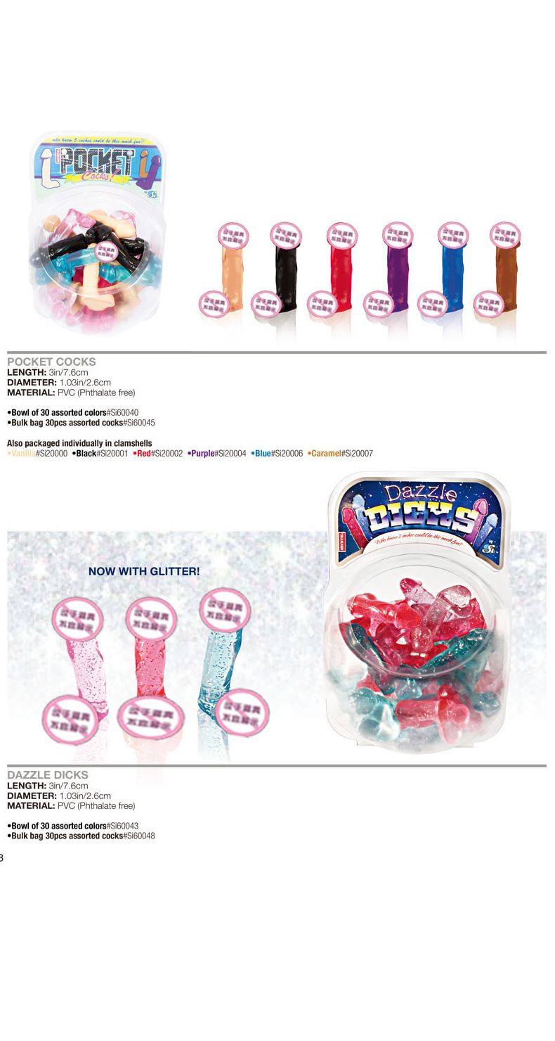 Mini 3-Inch Realistic Male Self-Pleasure Device, TPR, Multi-Color — detail image 1