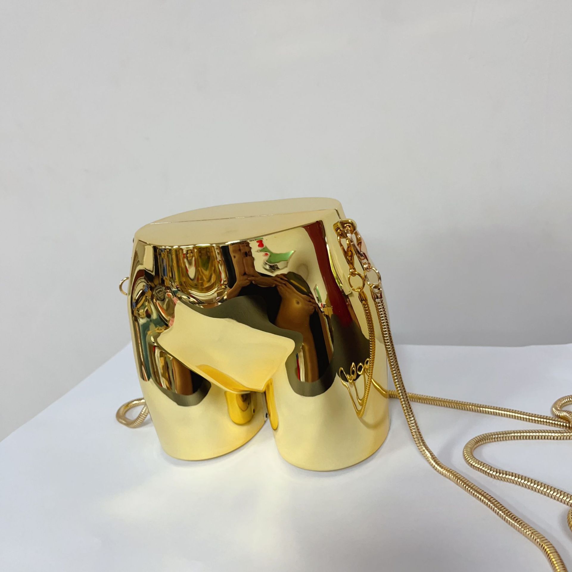 Nuevo acrílico transfronterizo bolso de cena de mujer nicho personalidad mochila de hombro, bolso de cadera de moda bolso de noche