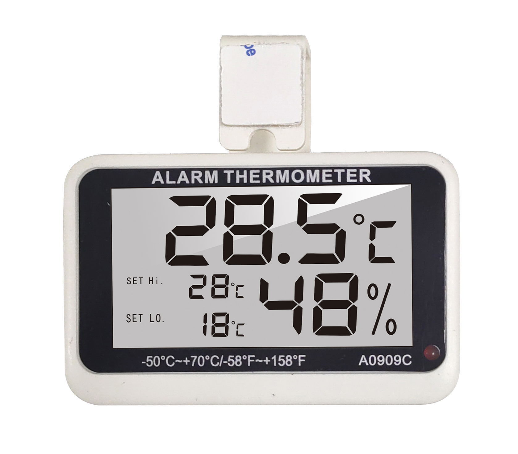 冰箱 温度计 室内冷藏冷冻医药测温冷库厨房留样悬挂温湿度显示计