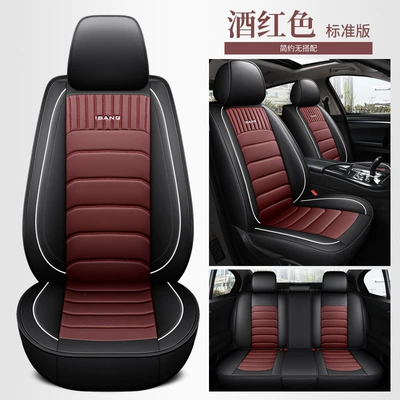 Modelə uyğun (Original) oturacaq örtükləri | cover - cys-c-15-wine-red-five-seat-standard-version-11