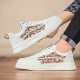 Men's Shoes Spring and Summer Sports Leisure Niche Board Shoes Youth Canvas Trendy Thick Sole White Shoes Breathable Lightweight and Comfortable