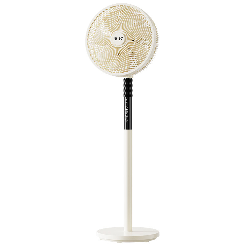 Xinfei Ventilador eléctrico Ventilador de piso Hogar Gran plataforma de viento Cabeza vertical Oficina de dormitorio 2025 Nuevo ventilador eléctrico