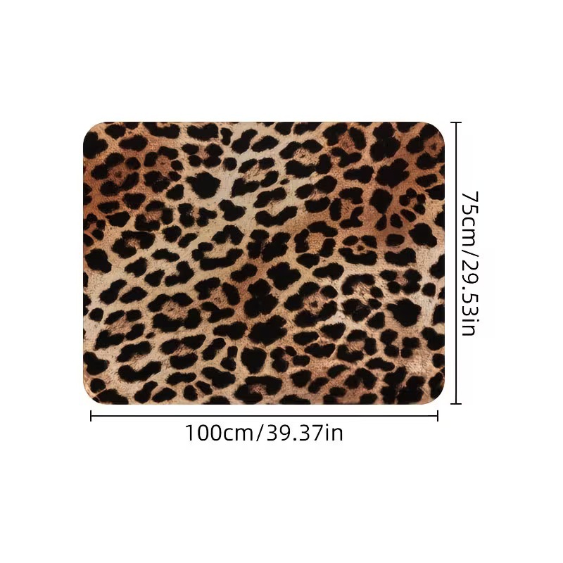 Cross-Border Square Rubber Floor Mat for Car Trunk with Cartoon Cat, Dog, and Mushroom Designs, Foldable, Machine Washable, Printed
