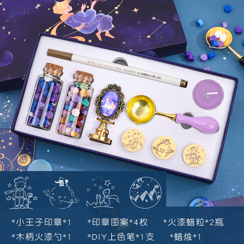 Tienda cultural y creativa Puzzle Astronaut Fire Paint Set Caja de regalo Juguetes prácticos para estudiantes de primaria y secundaria Regalo de cumpleaños creativo