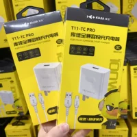 USB‑C зарядное устройство Kujia T11‑TC Pro 66W, комплект быстрой зарядки с шестижильным кабелем, совместимо с Android