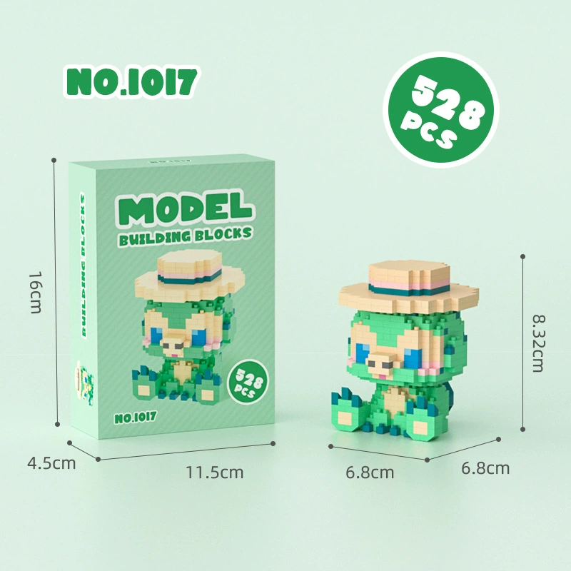 Mini Bricks Cartoon Constructor Set, Sanrio-style Characters, Multiple Models (188–626 pcs)