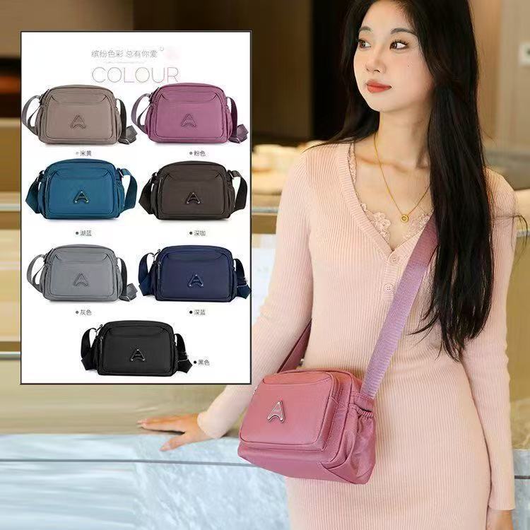 높은 아름다움 가치 어깨 메신저 가방 패션 대용량 캐주얼 가방 대용량 휴대 전화 동전 지갑 도매 옥스포드 여성 가방