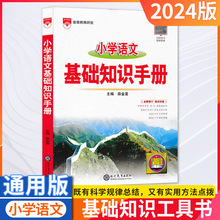 24版小学语文基础知识手册通用版知识点大全薛金星全新修订正版书