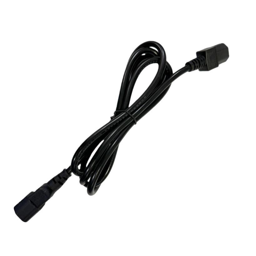 10A C14转C13 PDU电源跳线 53RVV 3*0.75mm? 1.8米 黑色设备尾线