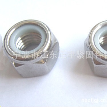 尼龙锁紧螺母 GB/T889非金属锁紧螺母 M5 DIN985防松螺母厂家