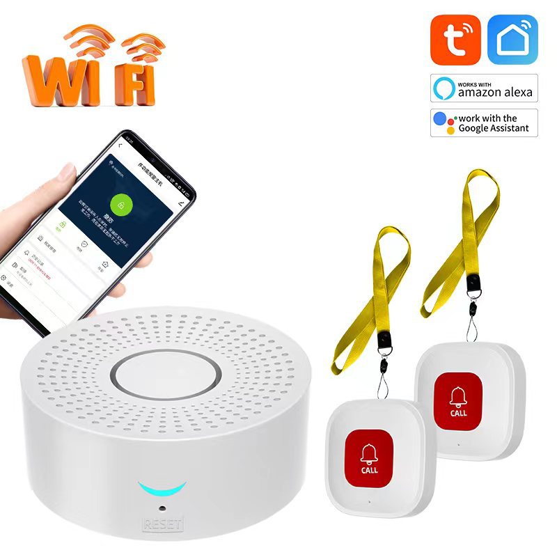 Graffiti WIFI buscapersonas de ancianos SOS botón de llamada de emergencia botón de emergencia inalámbrico buscapersonas de hospitales de ancianos