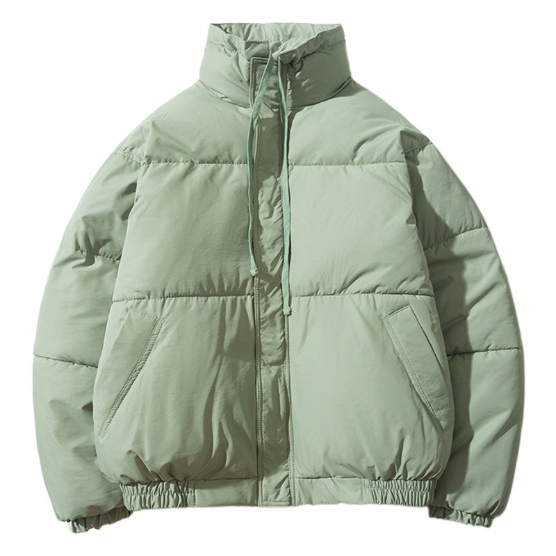 Nuevo abrigo reflectante de algodón acolchado abrigo de pan de marca de moda para hombre abrigo de invierno para hombre engrosado para hombre