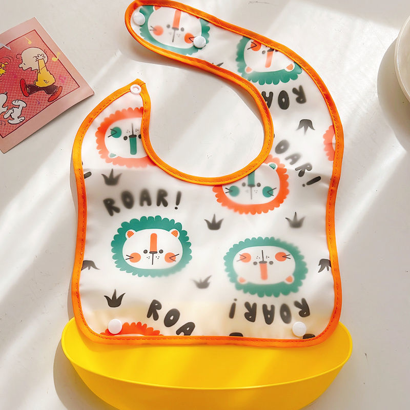 SKU_09_款式 橙狮子-可拆卸饭兜;适用年龄 4个月-6