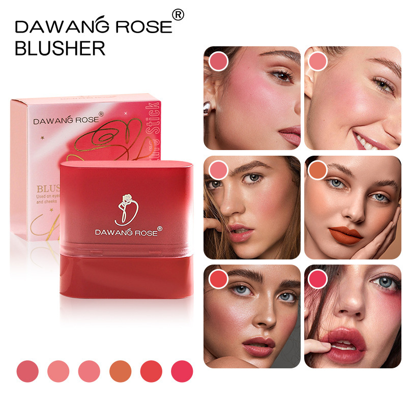 Blush Stick Matte Contour Color Brightening Portable Lip And Cheek Dual Use Blush Blush Cream Cosmetics_voghion.com