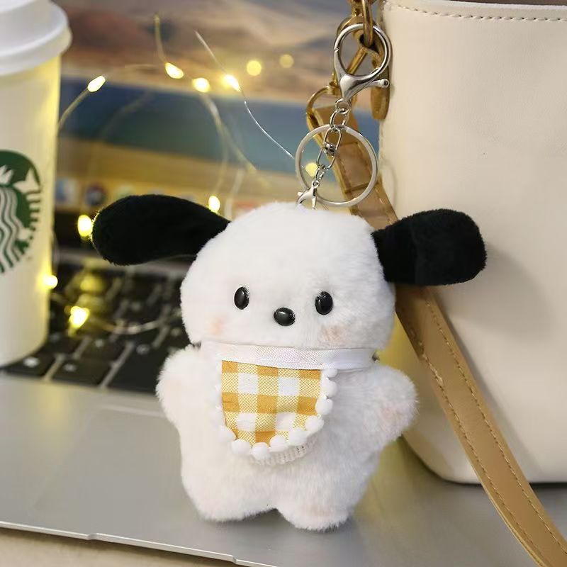 ins blush perro lindo muñeca chica corazón mochila colgante peluche muñeca creativa dibujos animados regalo pareja