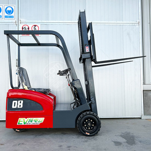Electric Forklift 1 Ton Small 2 Ton Fully Electric Hydraulic Stacker Legless Forward Lift Loading and Unloading Truck Forklift