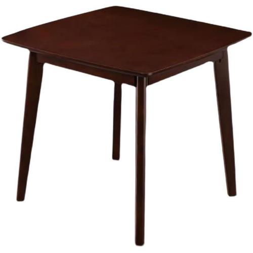 Solid wood small round table square table small apartment modern simple dining table and chairs home coffee table balcony reception negotiation small table