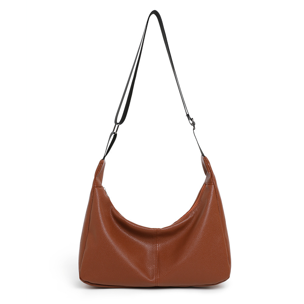 Otoño y invierno nueva bolsa de gran capacidad bolso de mujer simple bolso de mochila retro bolso de cuero suave bolso de hombro de viaje de estudiantes universitarios