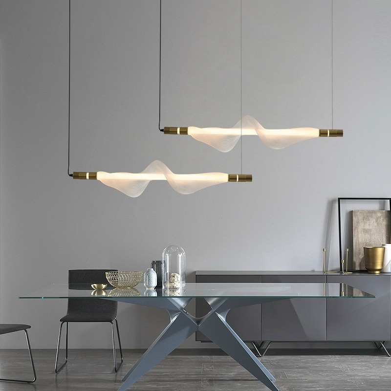 Arte italiano moderno minimalista bar de comedor creativo nórdico espacio comercial sala de estar diseñador de lámparas