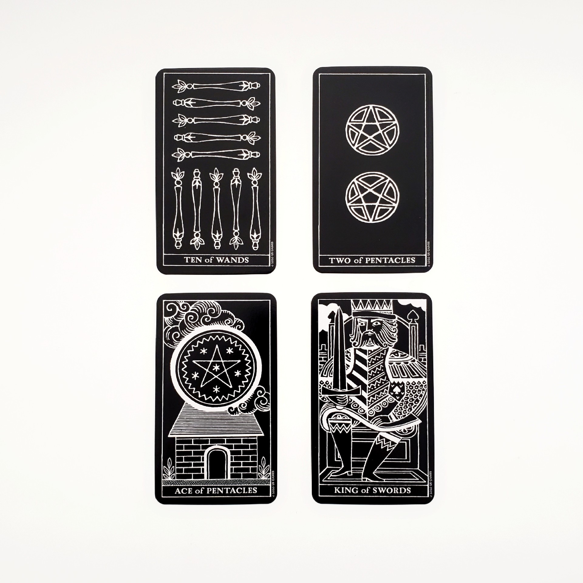 2022 New Inversion In A Tin Reversed Color Marseille Tarot - Popular Item On And_voghion.com