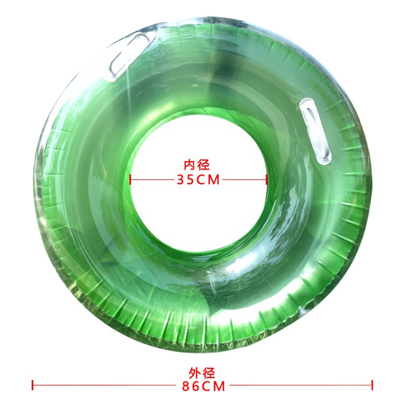 Round Dot Inflatable Swimming Ring for Adults, Thickened Inflatable Underarm Ring, Swimming Lifebuoy, Water Floating Ring, In-Stock Pvc