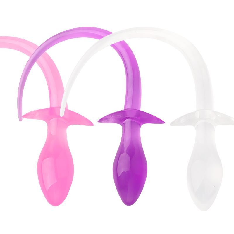 Fox-Themed Wearable Anal Tail Plug, TPE Dog Tail Costume Accessory for Adults — detail image 8