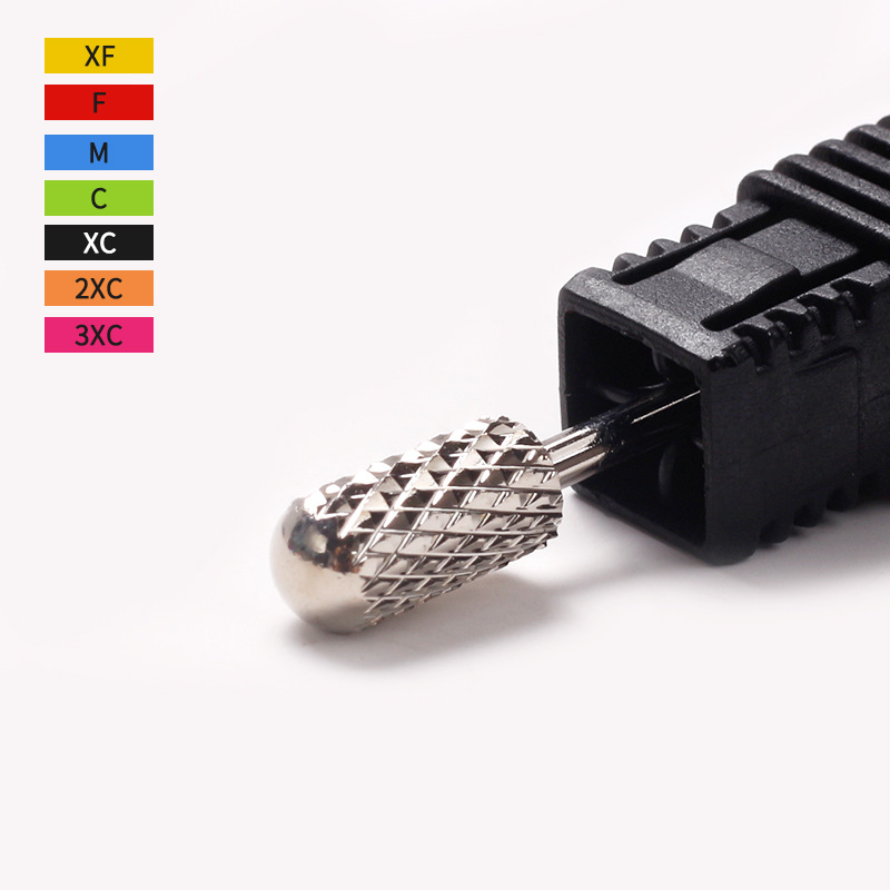 Cross-border de uñas de acero de tungsteno de molienda de la cabeza de pre-procesamiento de la máquina de molienda broca de aleación Eliminación de la piel muerta de descarga de la cabeza de molienda de eliminación de uñas