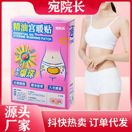 暖贴宝宝贴宫发热艾灸女生宫暖经期热敷艾草保健精油理疗肩颈贴