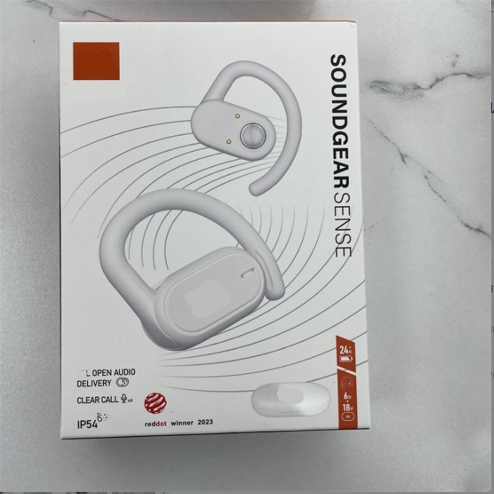 国境を越えた新しい SOUNDGEAR SENSE 耳掛けスポーツ Bluetooth ヘッドセット ステレオ ワイヤレス ランニング ヘッドセット|undefined