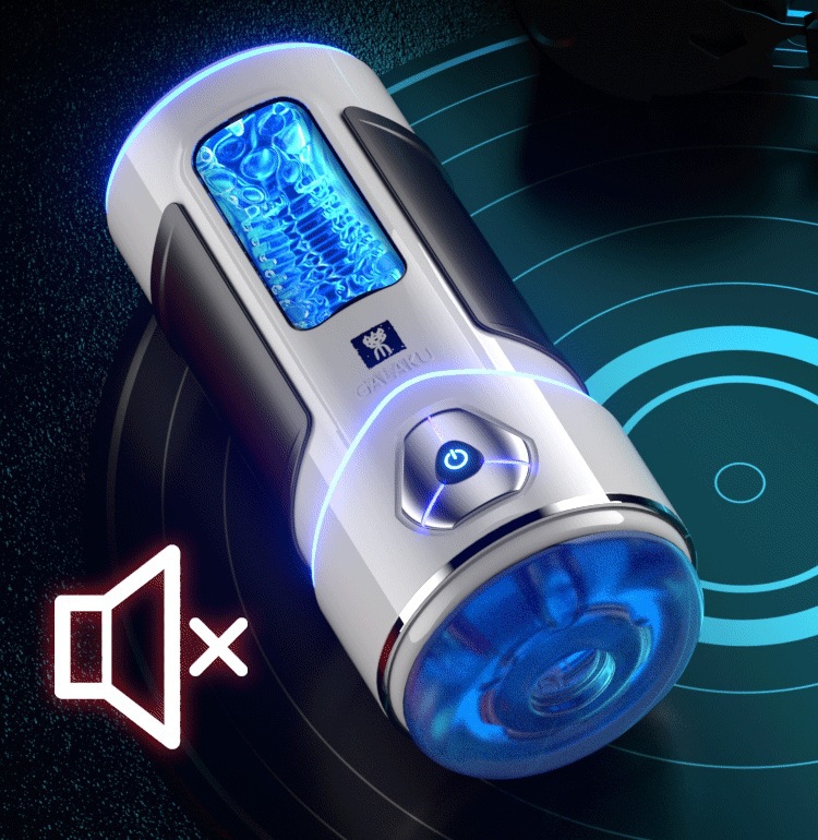 Galaku Phantom X Smart Masturbator White APP-Controlled Electric Aircraft Cup — detail image 4