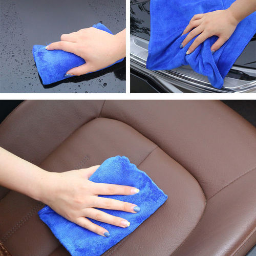 Car wash towel, specialized car wiping cloth, strong water absorption, thickened car-specific non-fuzzing, non-marking, small and large sizes, wiping cloth