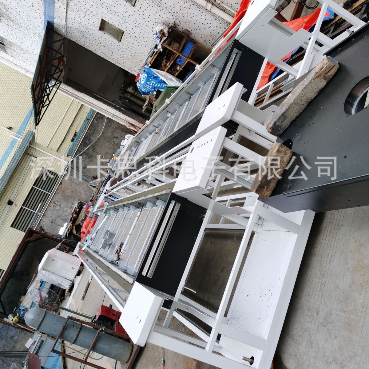 观澜凤岗钣金加工10温区回流焊机架 炉胆 顶盖钣金包表面处理