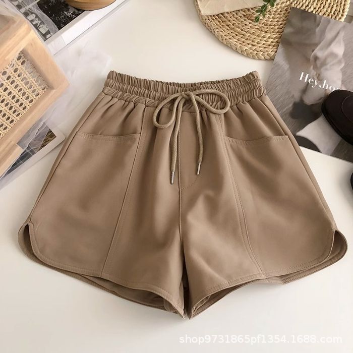 Sports Shorts Women's High Waist 2025 New Summer Thin plus size chubby girl Loose Slimming Casual Wide Leg Pants for Running Sports Shorts Women's High Waist 2025 New Summer Thin plus size chubby girl Loose Slimming Casual Wide Leg Pants for Running