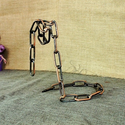 Home Kitchen Decorations Chain Wine Rack Magic Rope Wine Rack Crafts Kitchen Decorations Supplies 023