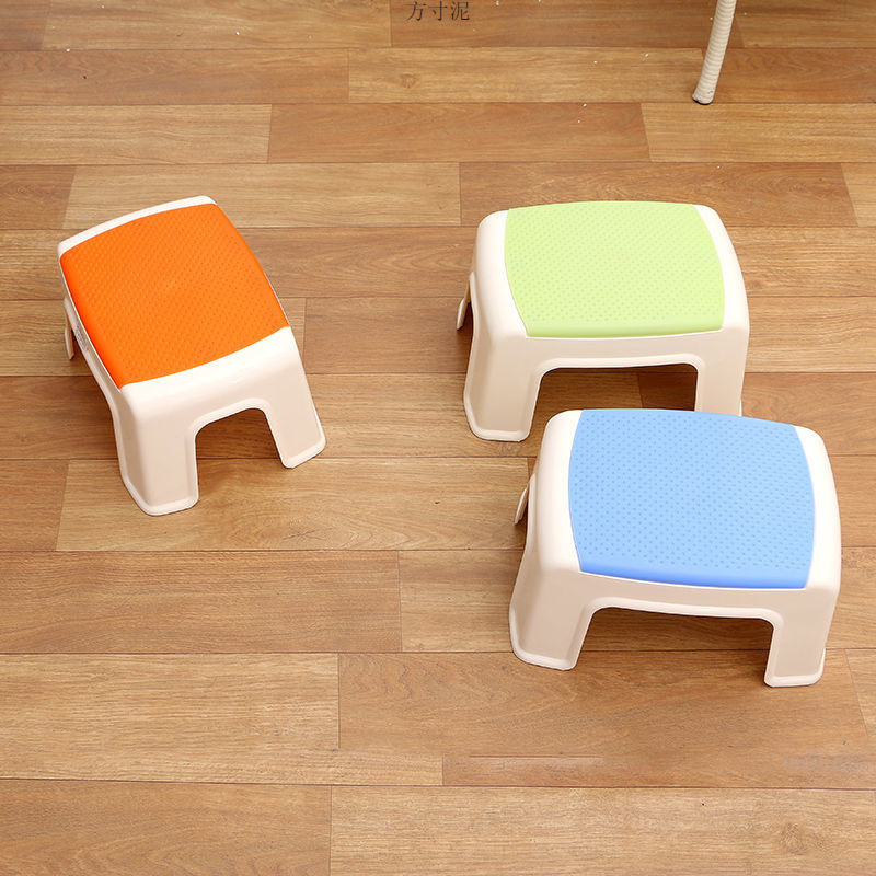 Small Bench Household Children's Low Stool Adult Shoe Changing Stool Living Room Thickened Plastic Stool Bath Bathroom Stool Foot Stool Small Bench Household Children's Low Stool Adult Shoe Changing Stool Living Room Thickened Plastic Stool Bath Bathroom Stool Foot Stool