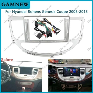 2008-2013 Hyundai Genesis Mərkəzi Nəzarət Naviqasiya Çərçivəsi Android Böyük Ekran üçün