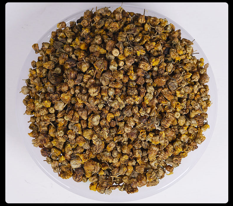 Wild Chrysanthemum Flower (Chrysanthemum indicum) — Dried Ye Ju Hua Herbal Tea, 500g in use