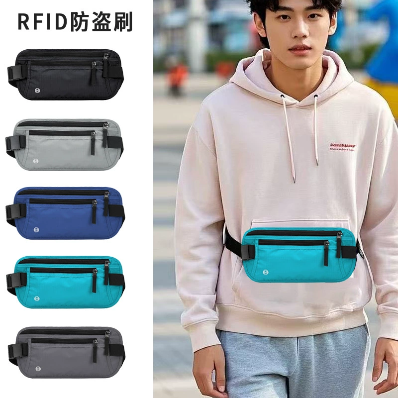 Противоугонная щетка для проездного паспорта карман для талии контактная невидимая ходьба водонепроницаемый мобильный телефон карман для хранения карман оптом