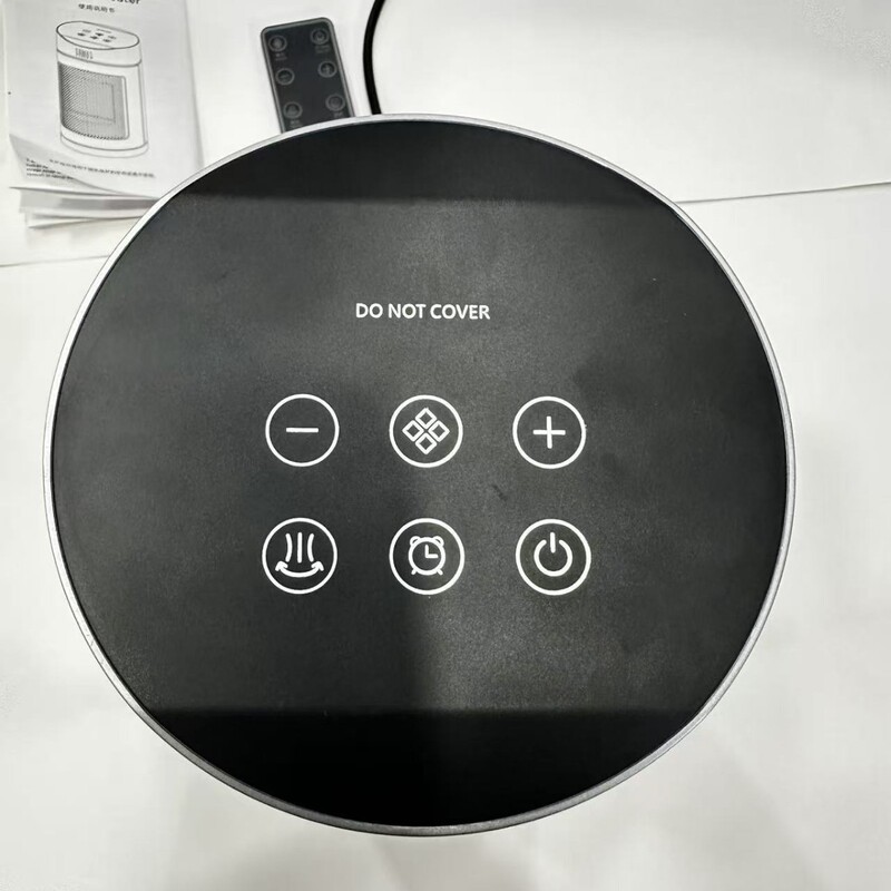 跨境桌面暖风机家用触摸遥控式加热器立式电暖器摇头取暖器|undefined