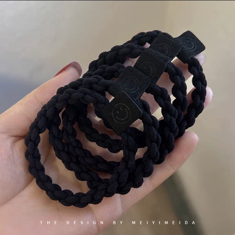 Cerchio per capelli con corda ad alta testata, fascia per capelli femminile, elastico 2024, nuovi accessori per capelli semplici in pelle alla moda audace_voghion.com