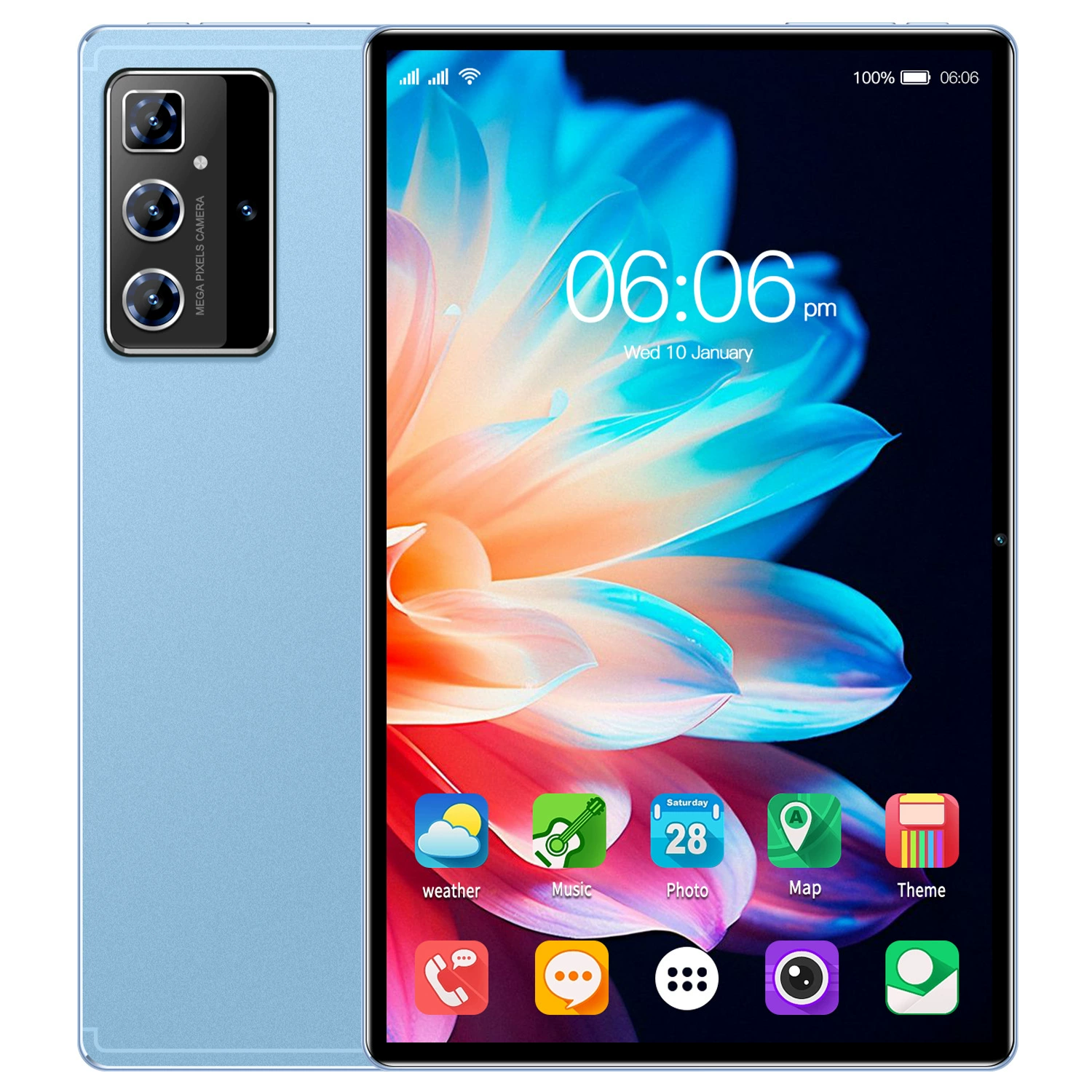 Планшет-смарт ноутбук, 10" Android, Bluetooth, 2 в 1