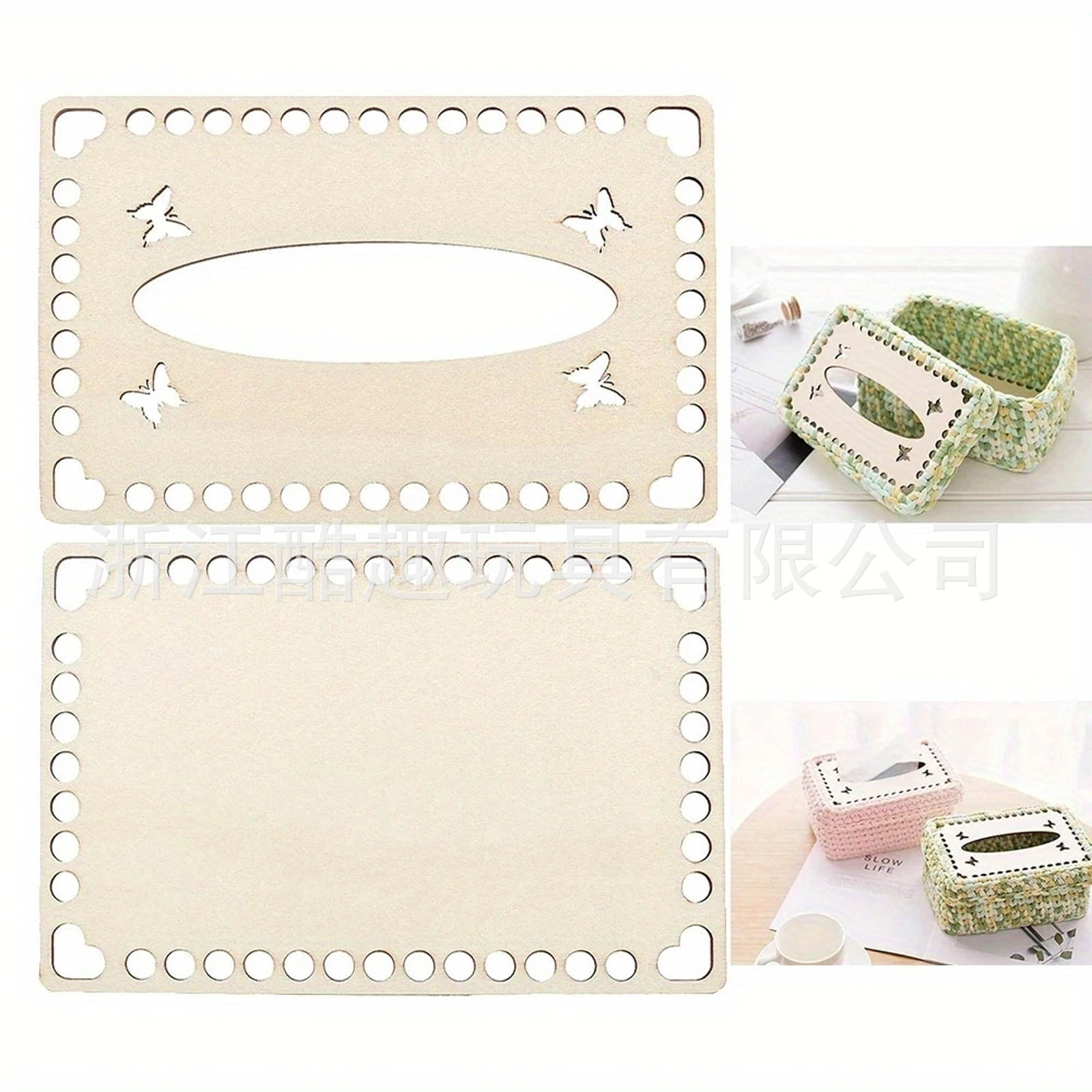 Foreign trade wooden bag mini canvas fixed frame DIY round wooden board small embroidery frame perforated.
