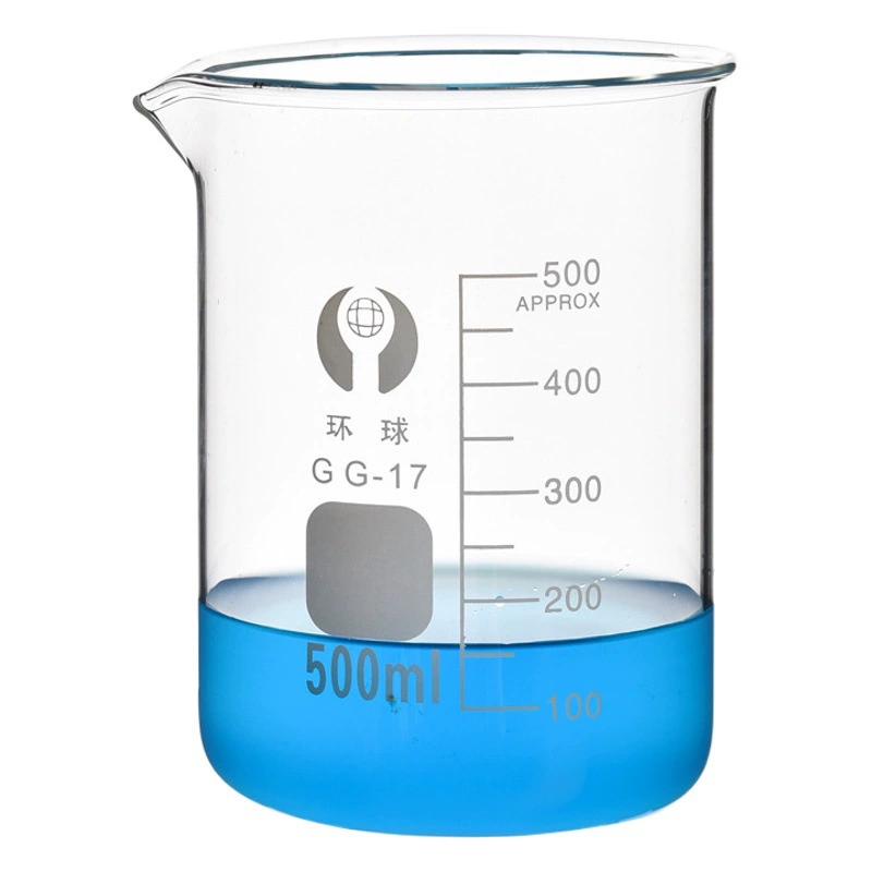 Производитель поставляет прозрачный стеклянный стакан со шкалой и высокой термостойкостью, различные характеристики материалов для физической, химической и биохимической лаборатории.