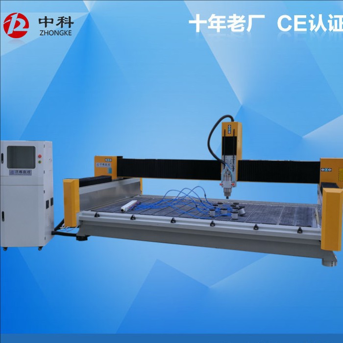中科厂家石英石雕刻机 石英石台面加工设备厨房柜台面拉槽挖孔