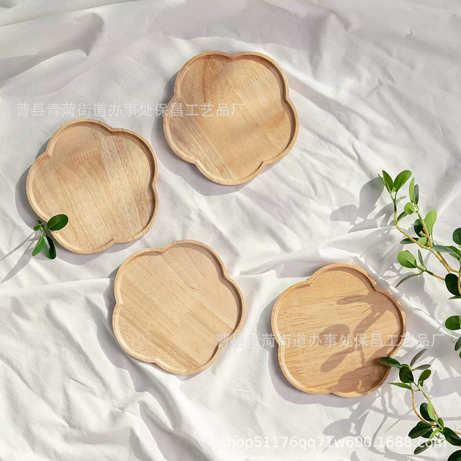 Деревянные поддоны креативные цветочные формы тарелки для хранения Обеденный стол тарелка для завтрака