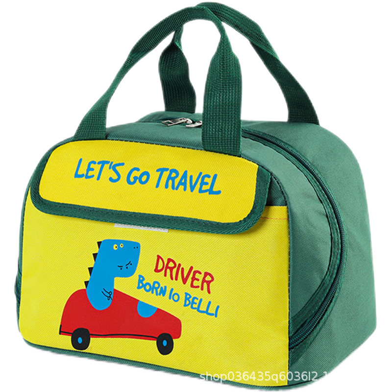 Bolsa de aislamiento térmico portátil para niños Bolsa de aislamiento térmico de dibujos animados Bolsa de hielo para estudiantes Bolsa de almuerzo con bolsa de arroz Bolsa de almuerzo para trabajadores de oficina al por mayor