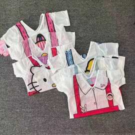 日系小众千禧y2k可爱HelloKitty夏季纯棉亲肤透气百搭修身T恤女潮