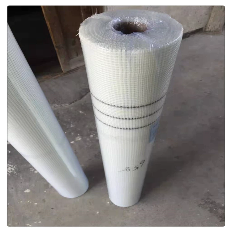 Сетка из стекловолокна на строительной площадке