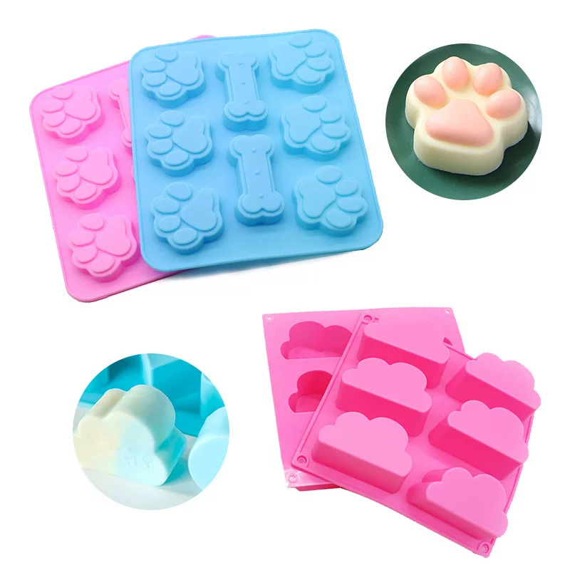 Acrylic geometric cartoon silicone mold, DIY, cloud