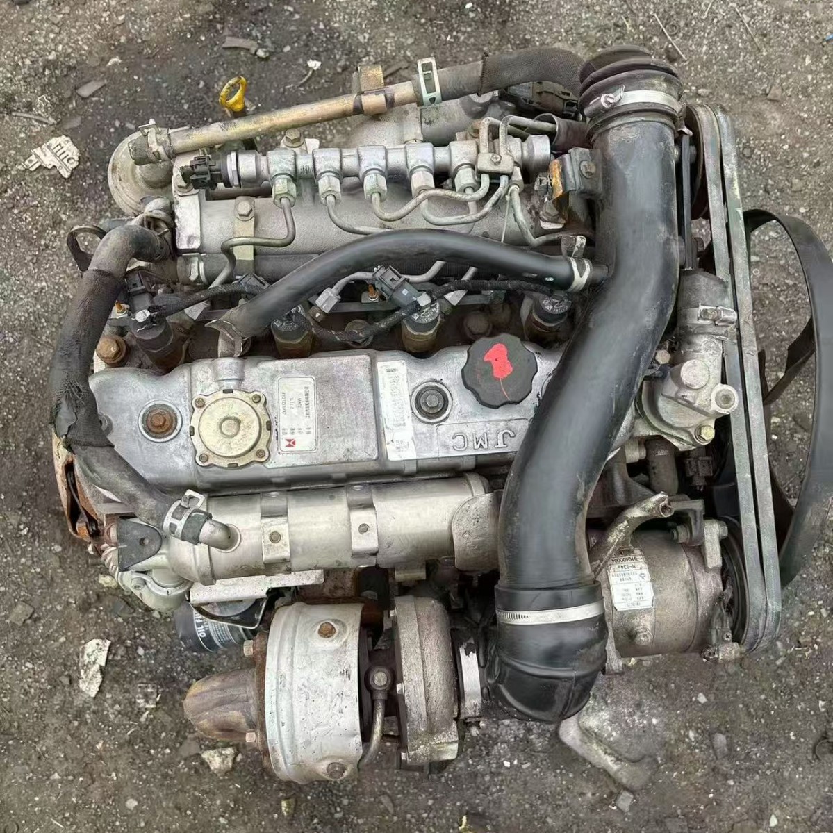 Isuzu 2.8T Jiangling JE4D28A Baowei JX493ZLQ4 Shunda Baodian Transit 4JB1 Qingling engine